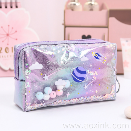 Star Sky Pencil Case Large Size Stationery Case